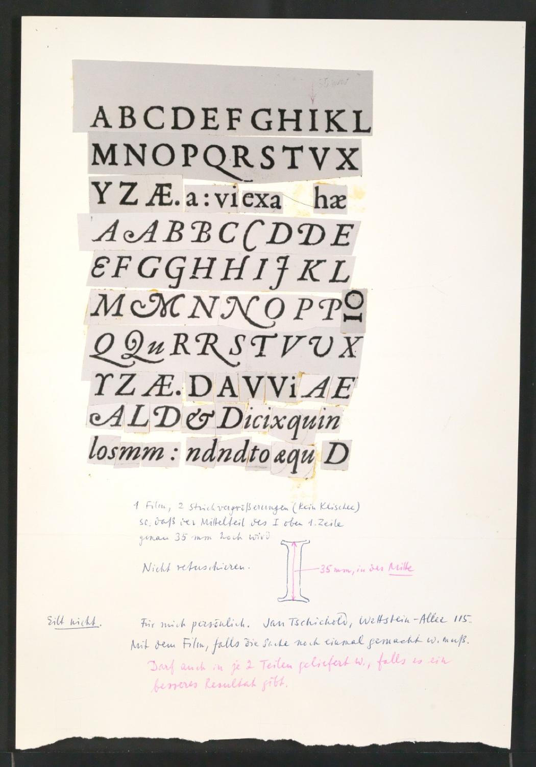 Mappe Zur Garamond — Blatt 79
