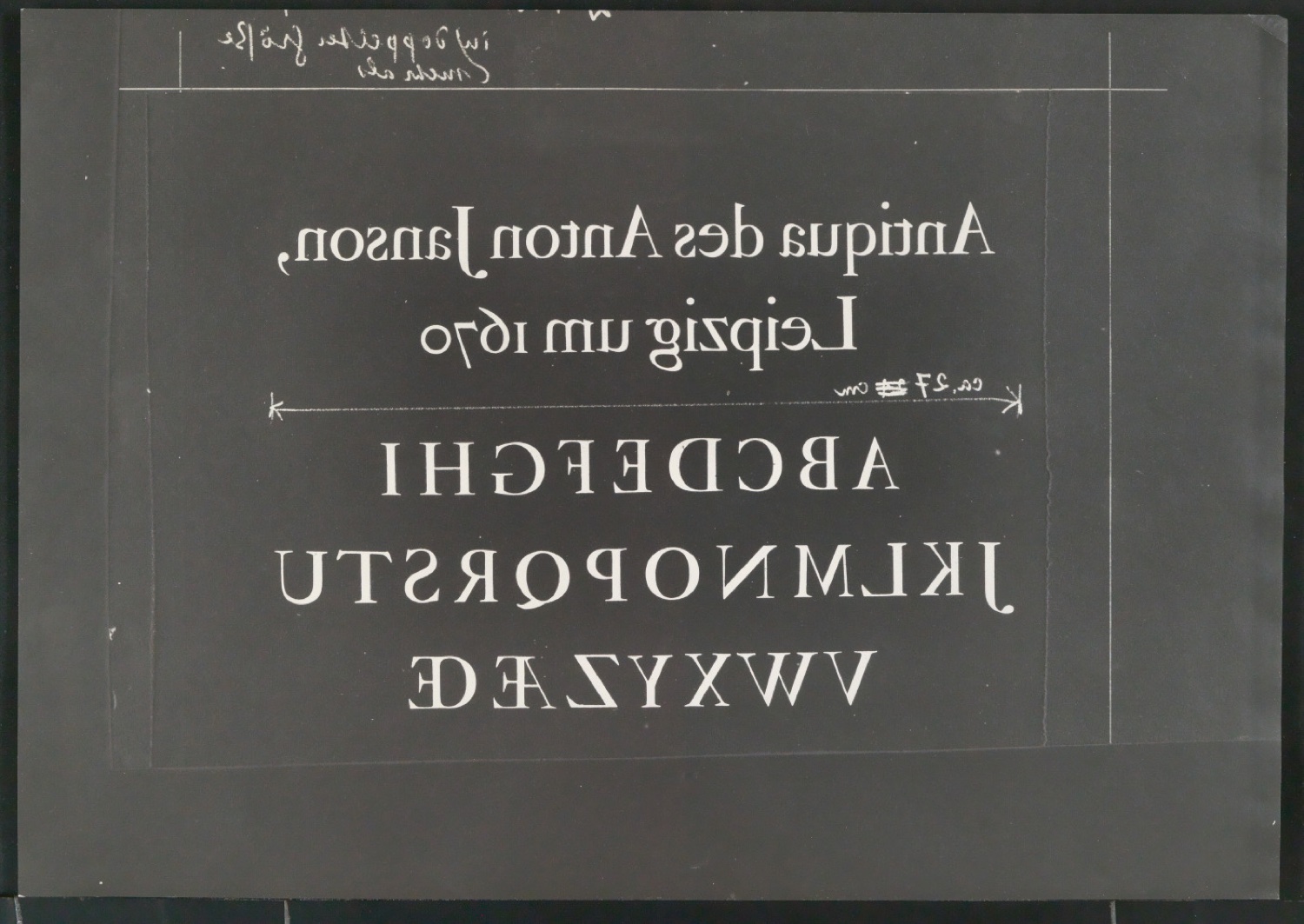 Mappe Zur Garamond — Blatt 95