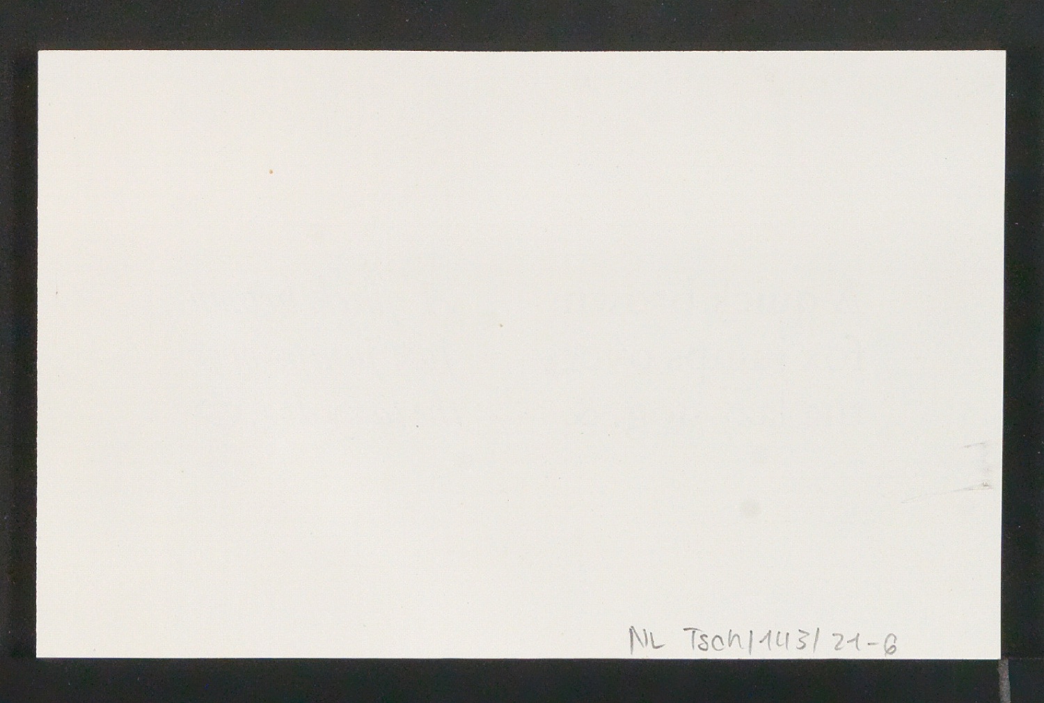 Mappe mit Transparentfolie, Probedrucken und Notizen zur Garamond — Blatt 14
