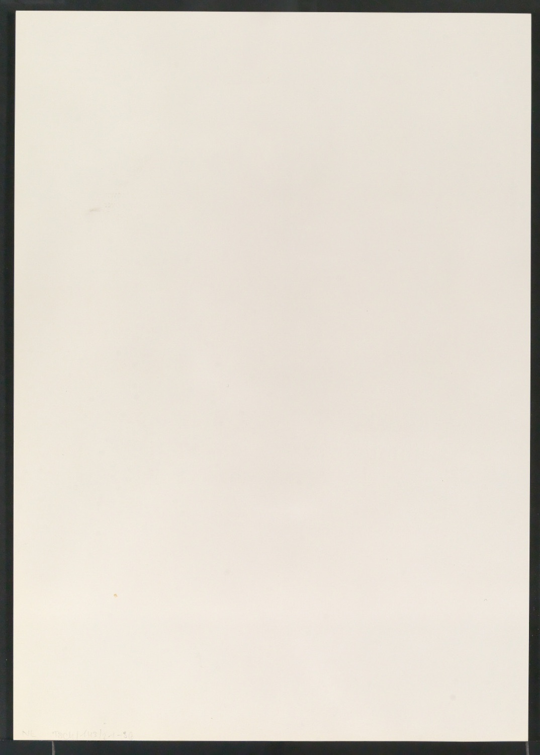 Mappe 3. Versuch. Beendet am 21.9.60 — Blatt 4
