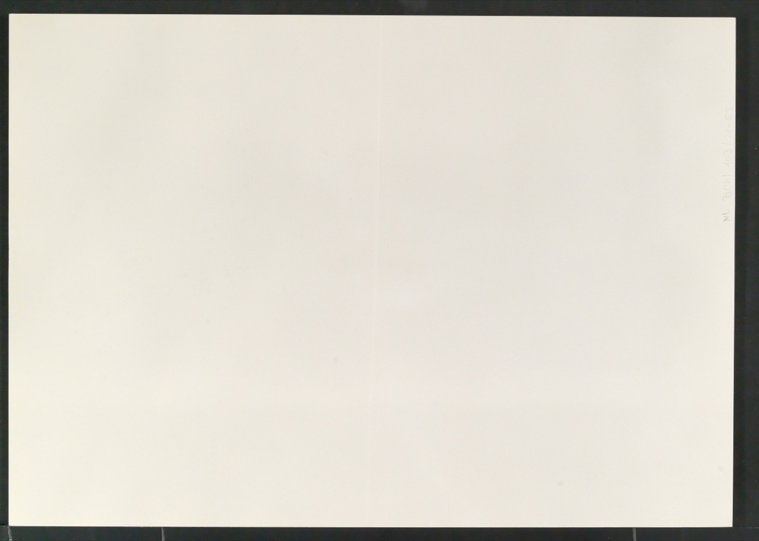 Mappe Neue Garamond 1. Versuch, 2.7.60 — Blatt 4