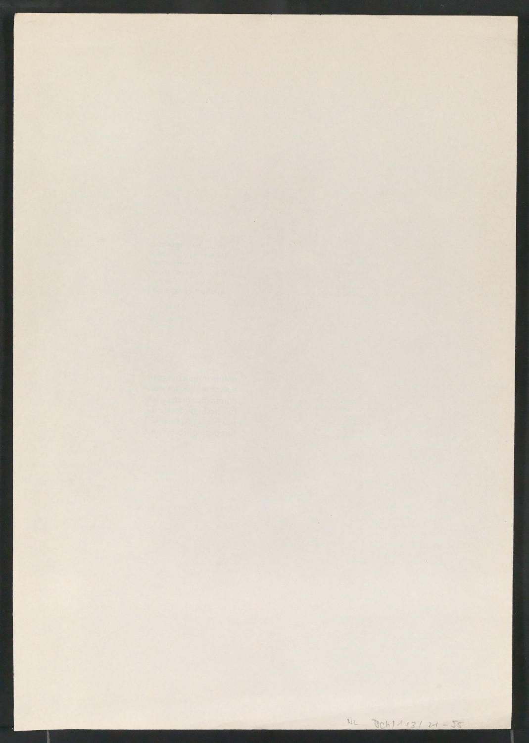 Mappe Neue Garamond 1. Versuch, 2.7.60 — Blatt 8
