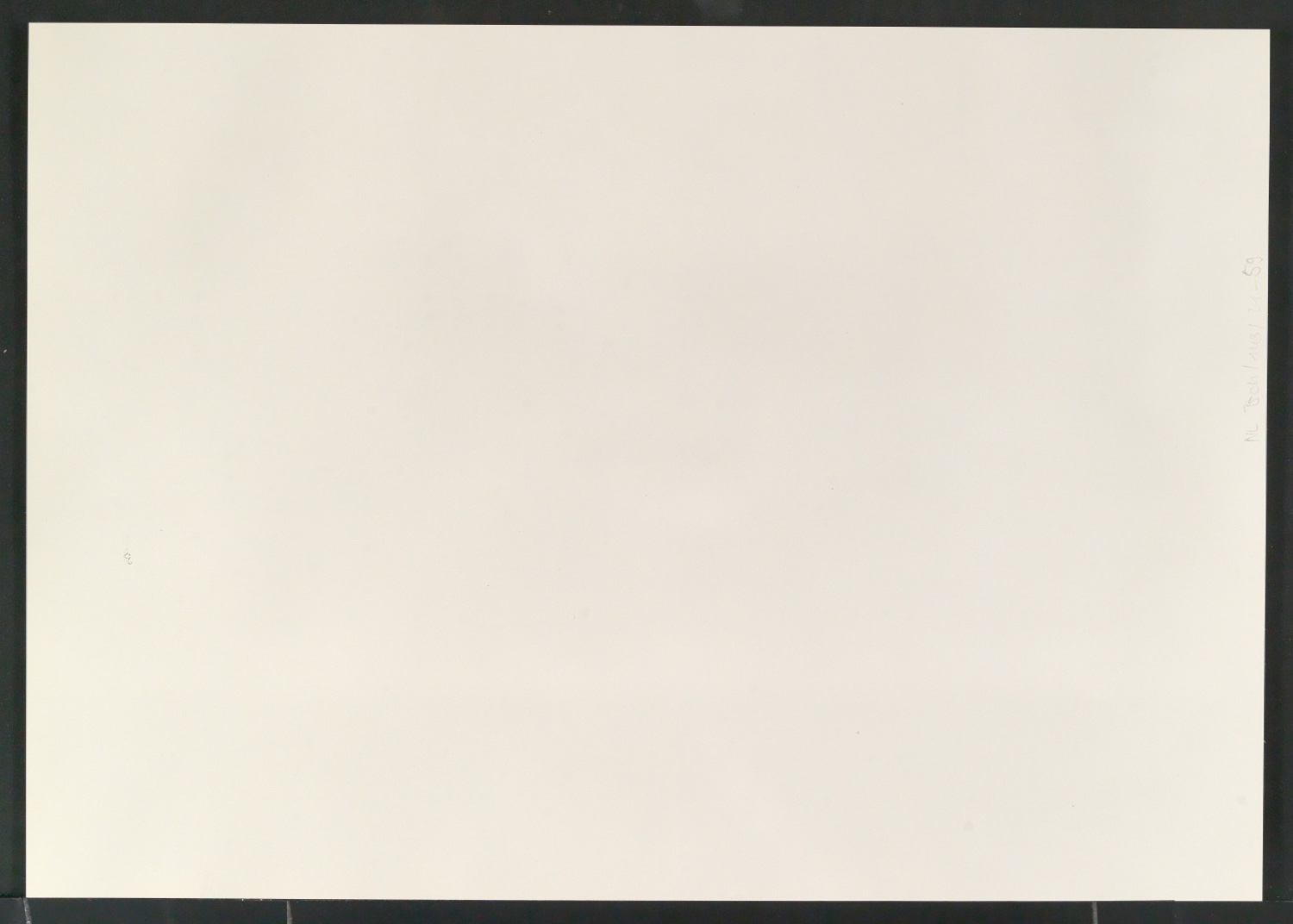 Mappe Neue Garamond 1. Versuch, 2.7.60 — Blatt 18