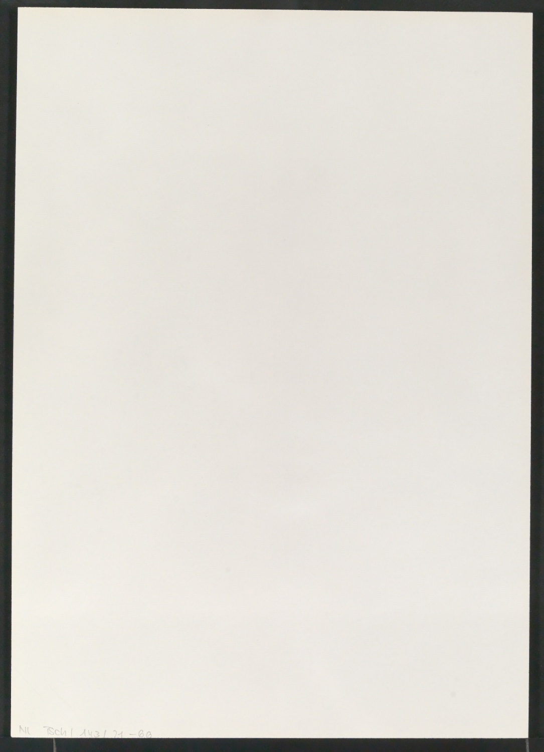 Mappe Neue Garamond 1. Versuch, 2.7.60 — Blatt 32