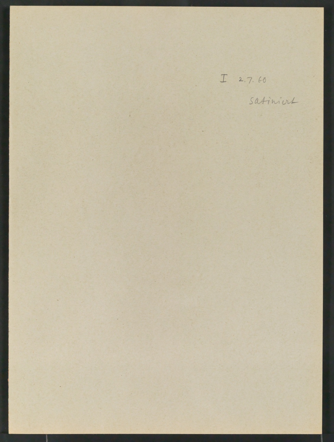 Mappe Neue Garamond 1. Versuch, 2.7.60 — Blatt 45