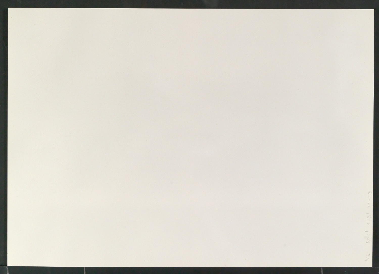 Mappe Neue Garamond 1. Versuch, 2.7.60 — Blatt 52