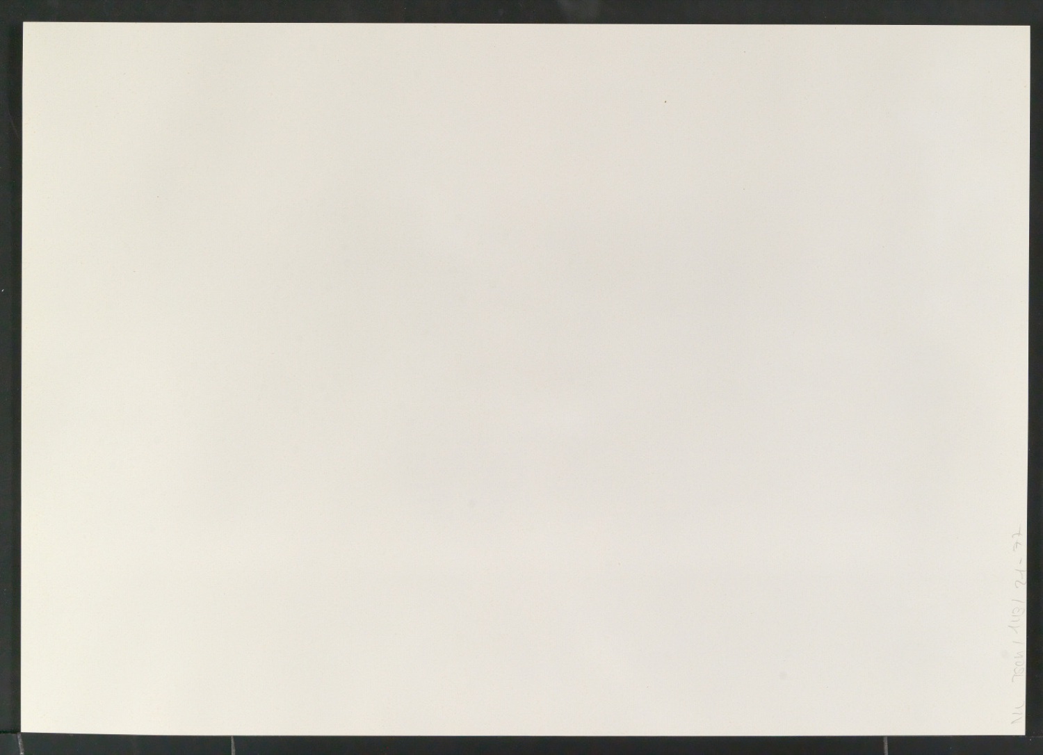 Mappe Neue Garamond 1. Versuch, 2.7.60 — Blatt 54