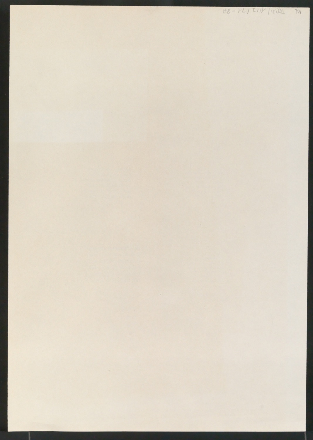 Mappe mit Notizen, Probedrucken, Klischeeabzügen zur Garamond — Blatt 10