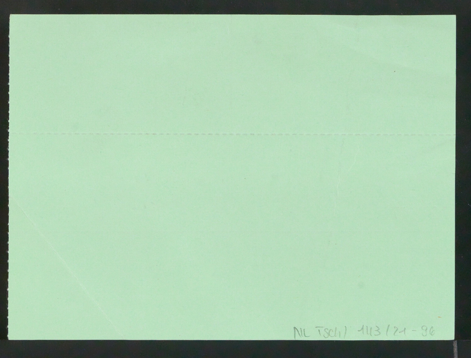 Mappe mit Notizen, Probedrucken, Klischeeabzügen zur Garamond — Blatt 30