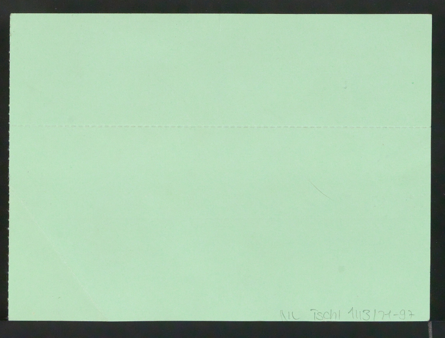 Mappe mit Notizen, Probedrucken, Klischeeabzügen zur Garamond — Blatt 32