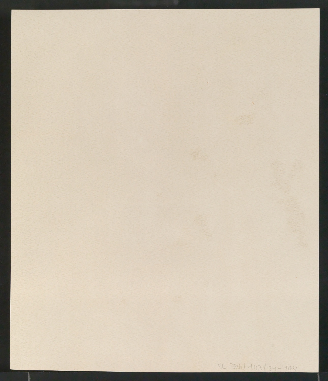 Mappe mit Notizen, Probedrucken, Klischeeabzügen zur Garamond — Blatt 48