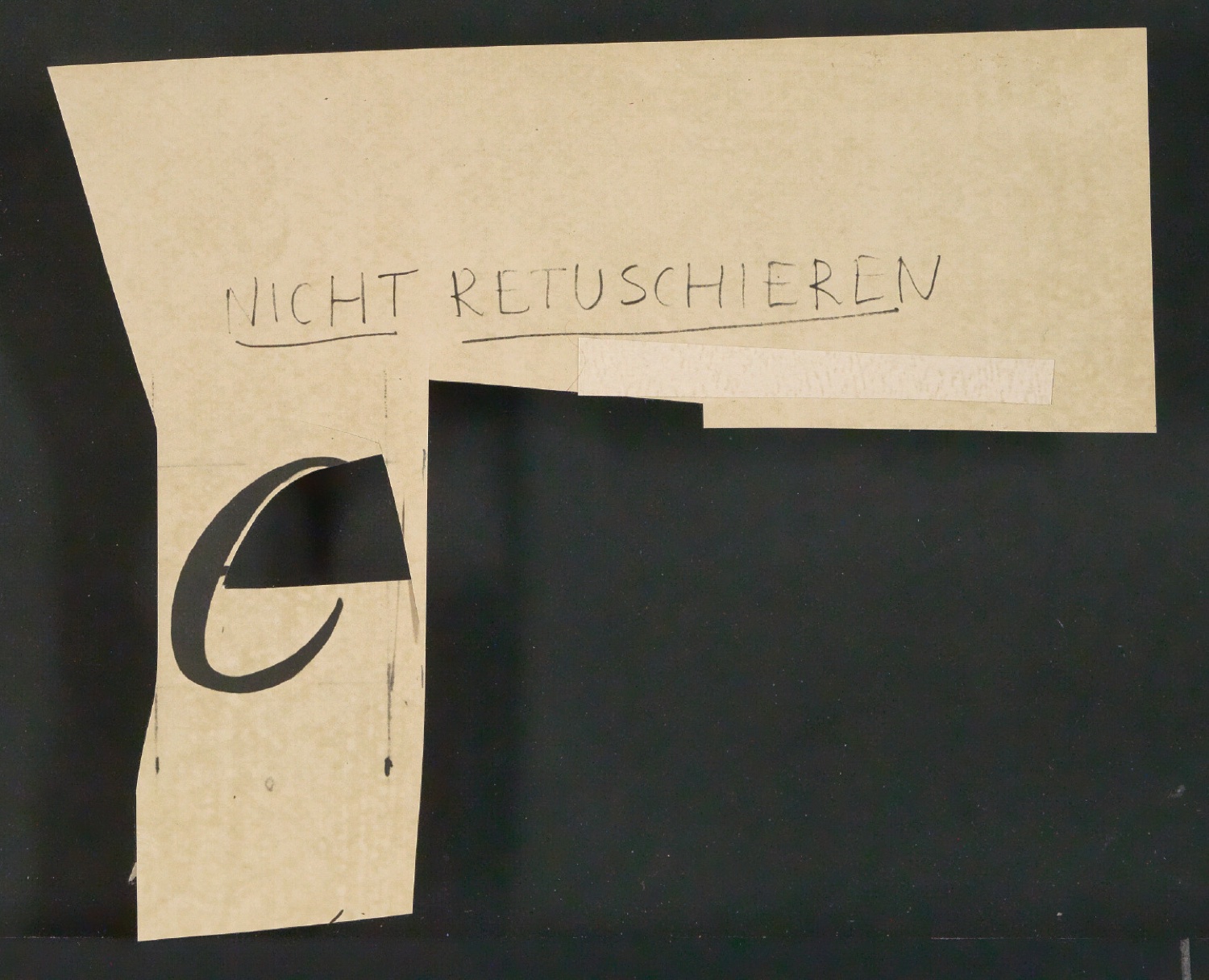 Mappe mit Notizen, Probedrucken, Klischeeabzügen zur Garamond — Blatt 59