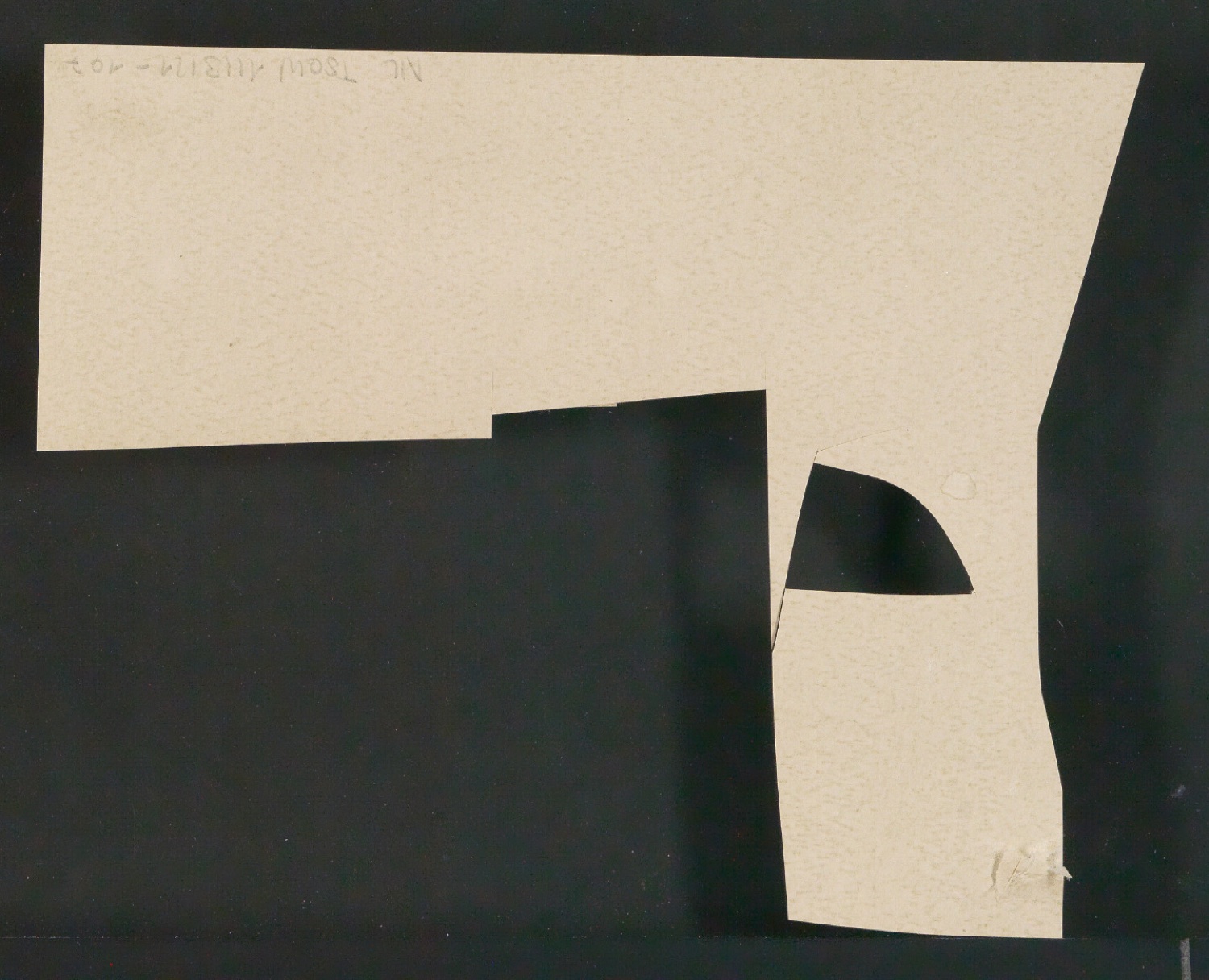 Mappe mit Notizen, Probedrucken, Klischeeabzügen zur Garamond — Blatt 60