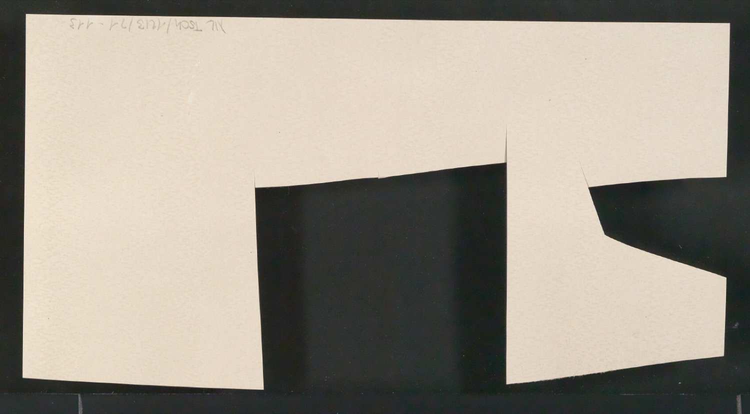 Mappe mit Notizen, Probedrucken, Klischeeabzügen zur Garamond — Blatt 66