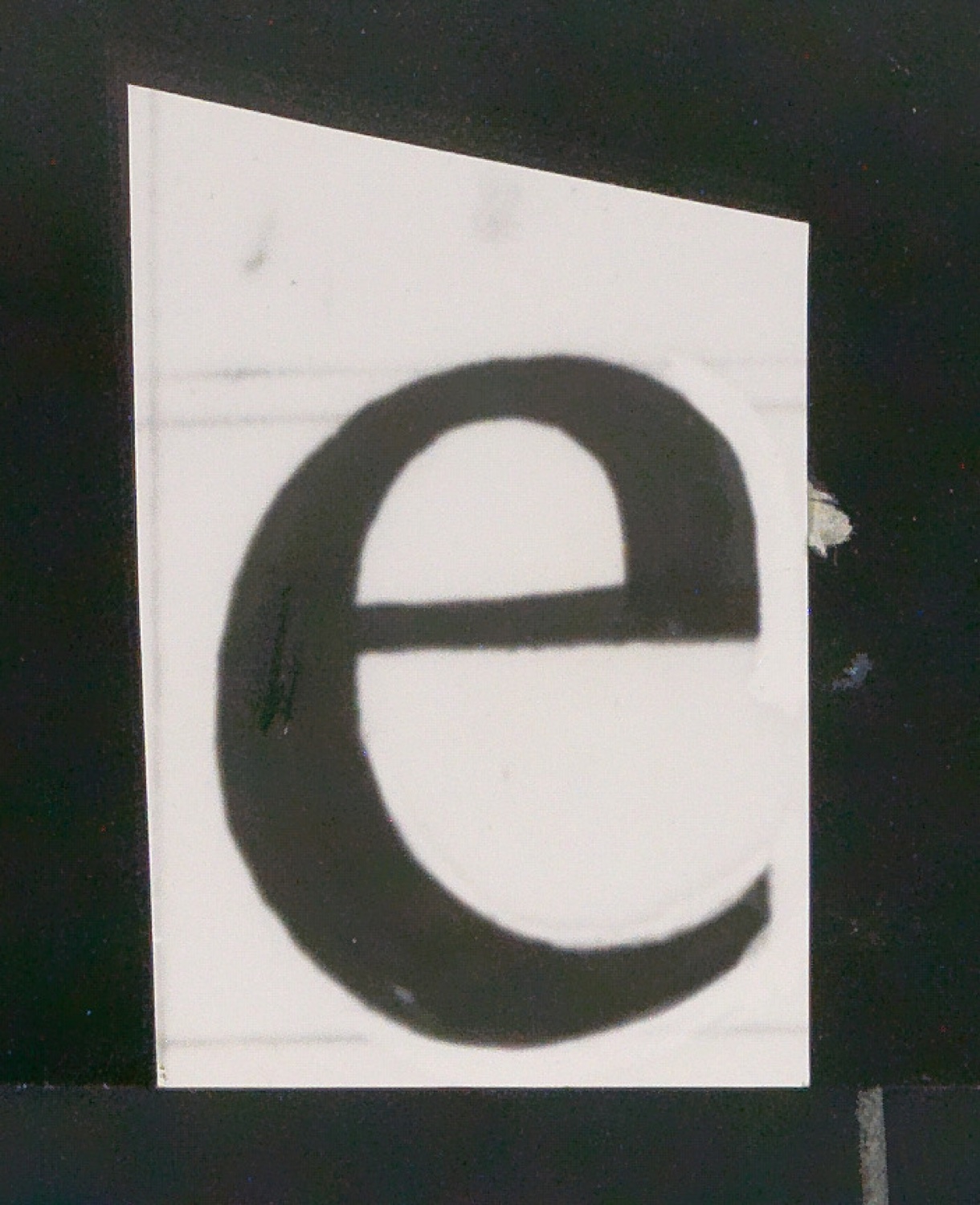Mappe mit Notizen, Probedrucken, Klischeeabzügen zur Garamond — Blatt 71