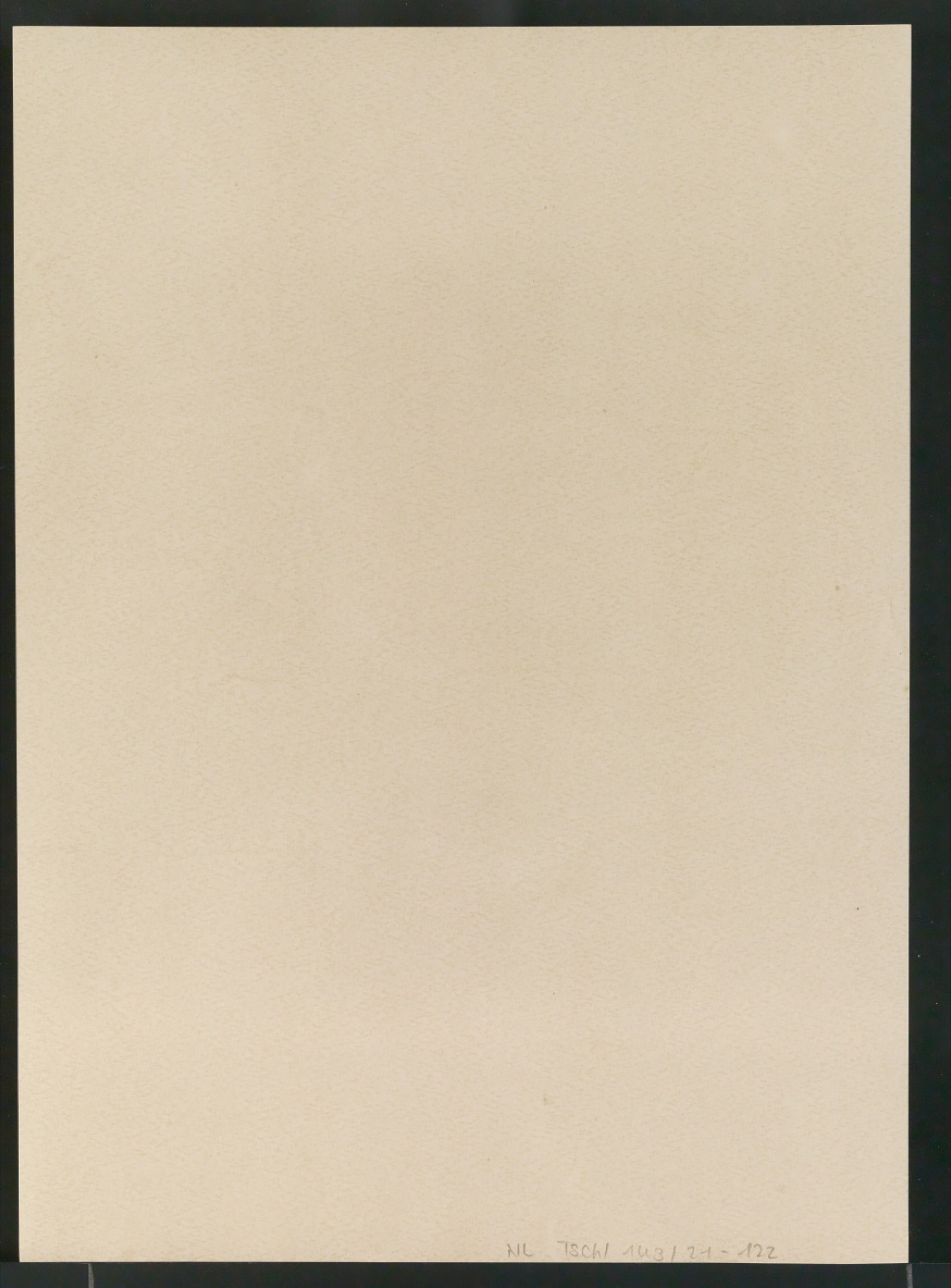 Mappe mit Notizen, Probedrucken, Klischeeabzügen zur Garamond — Blatt 84