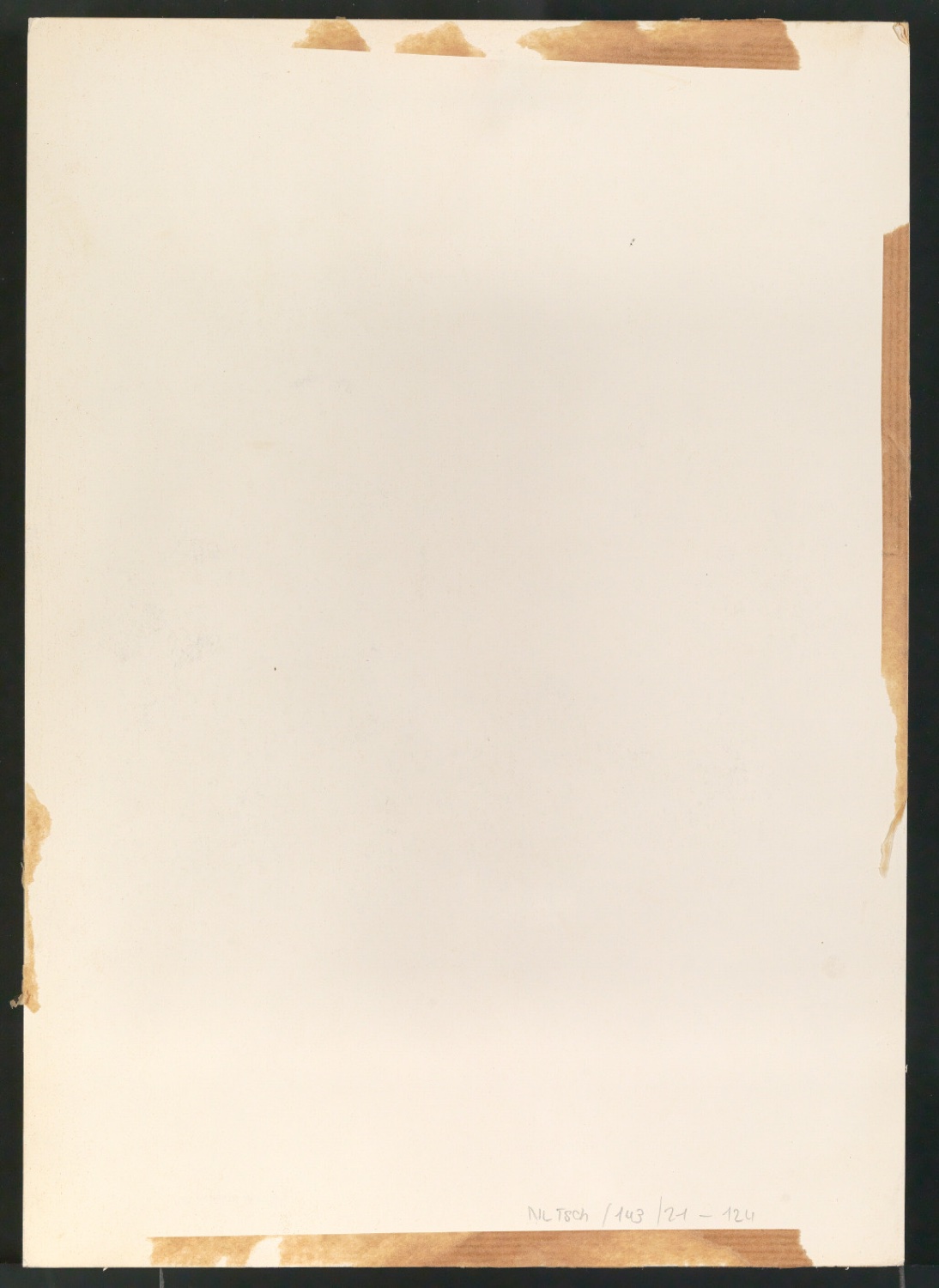 Mappe mit Notizen, Probedrucken, Klischeeabzügen zur Garamond — Blatt 86