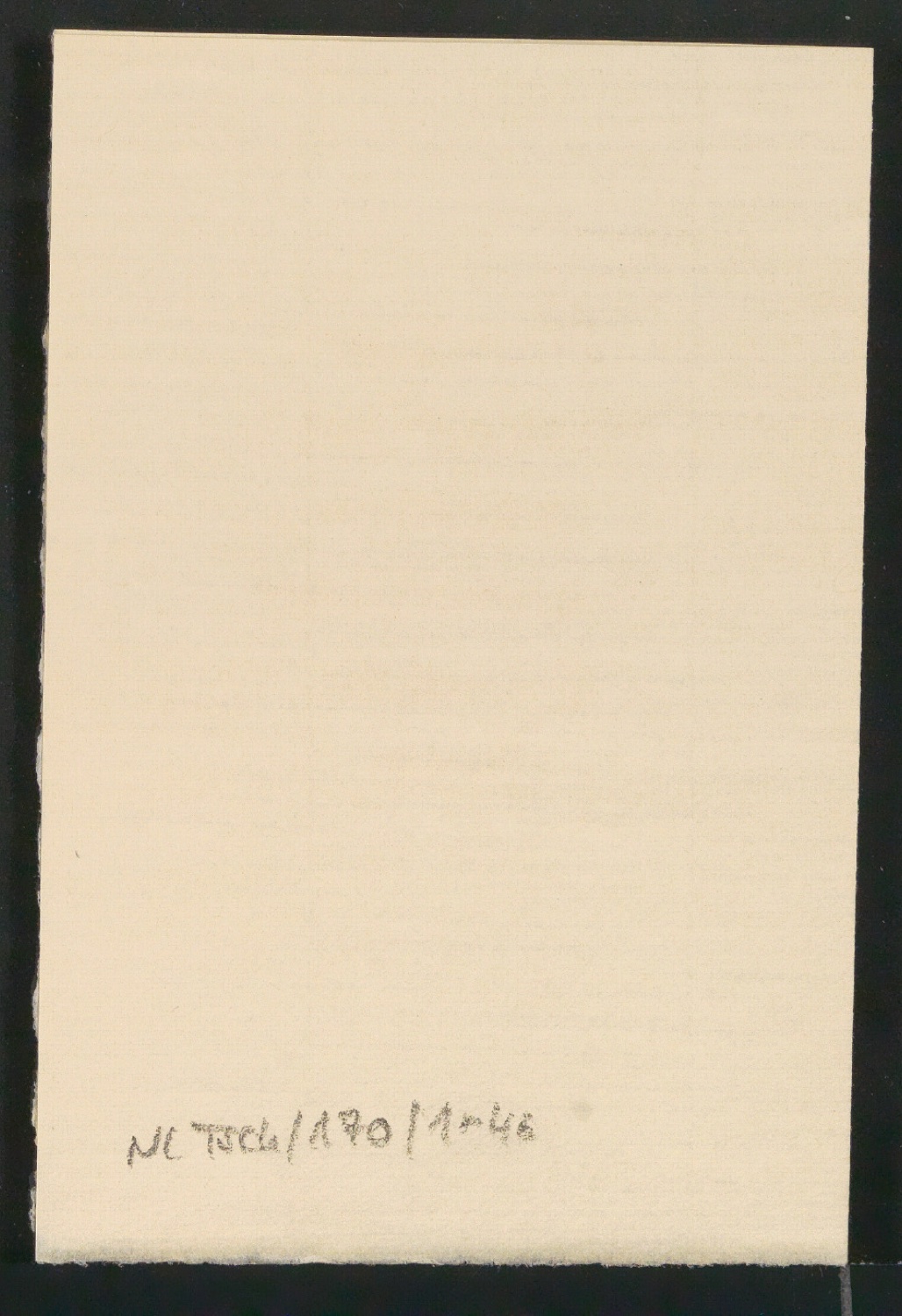 Probedrucke und Korrekturfahnen von Neujahrswunsch Alles Gute im neuen Jahr wünschen Jan und Edith Tschichold — Blatt 36