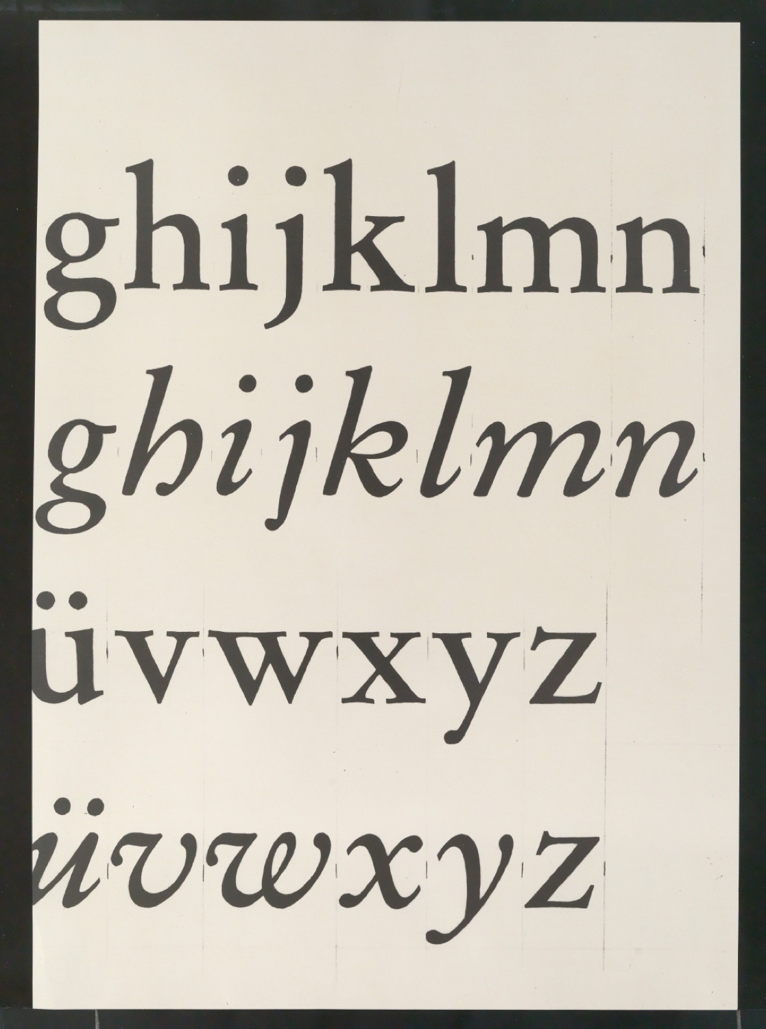 Mappe Alte Halbfette Garamond — Blatt 13