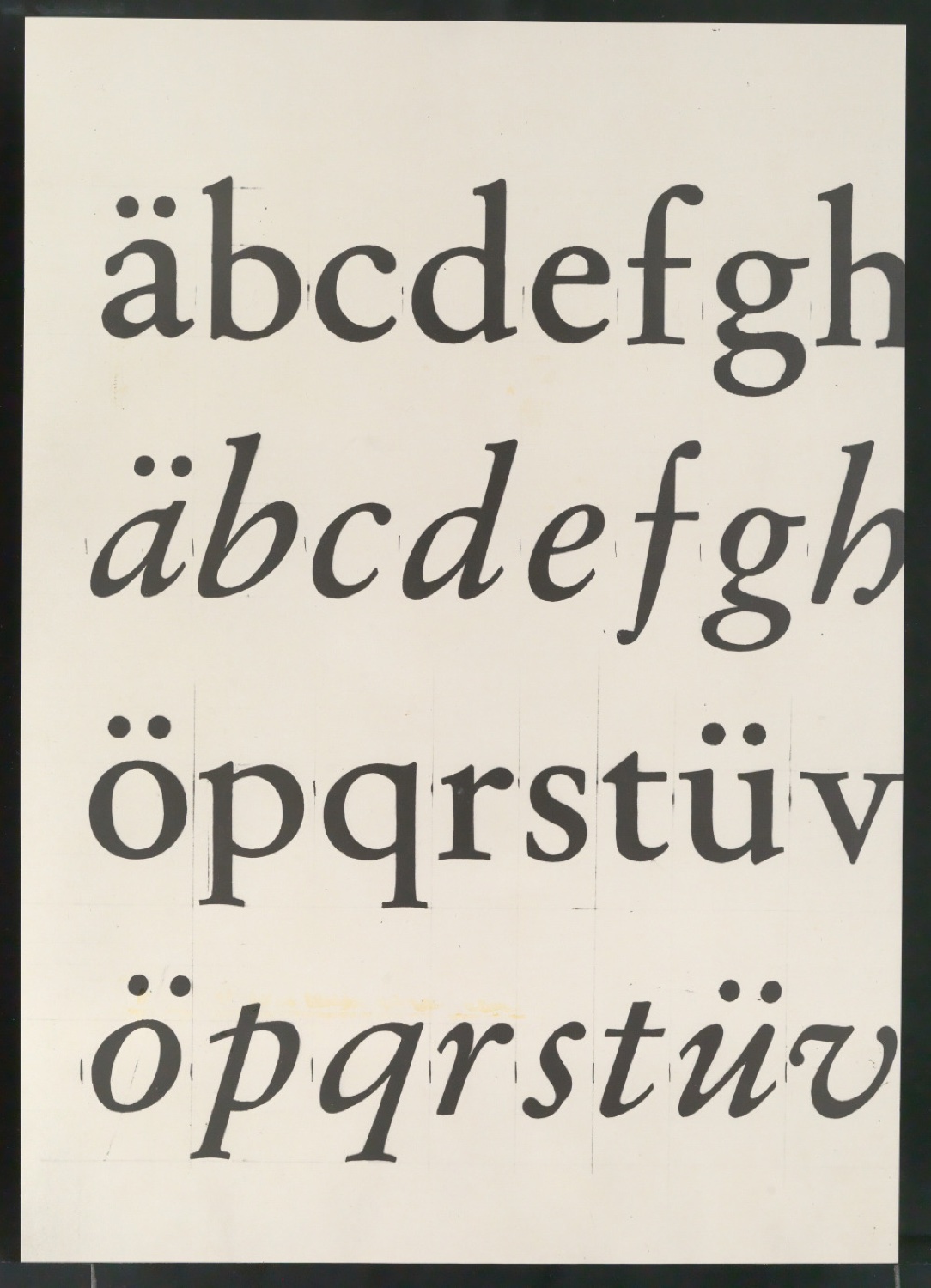 Mappe Alte Halbfette Garamond — Blatt 17