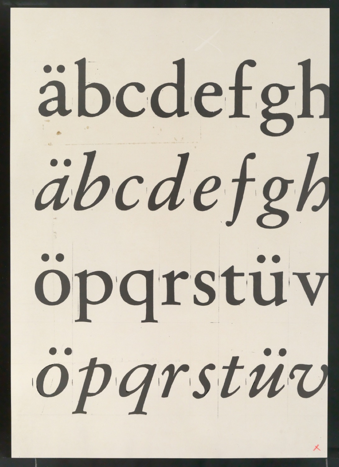 Mappe Alte Halbfette Garamond — Blatt 19