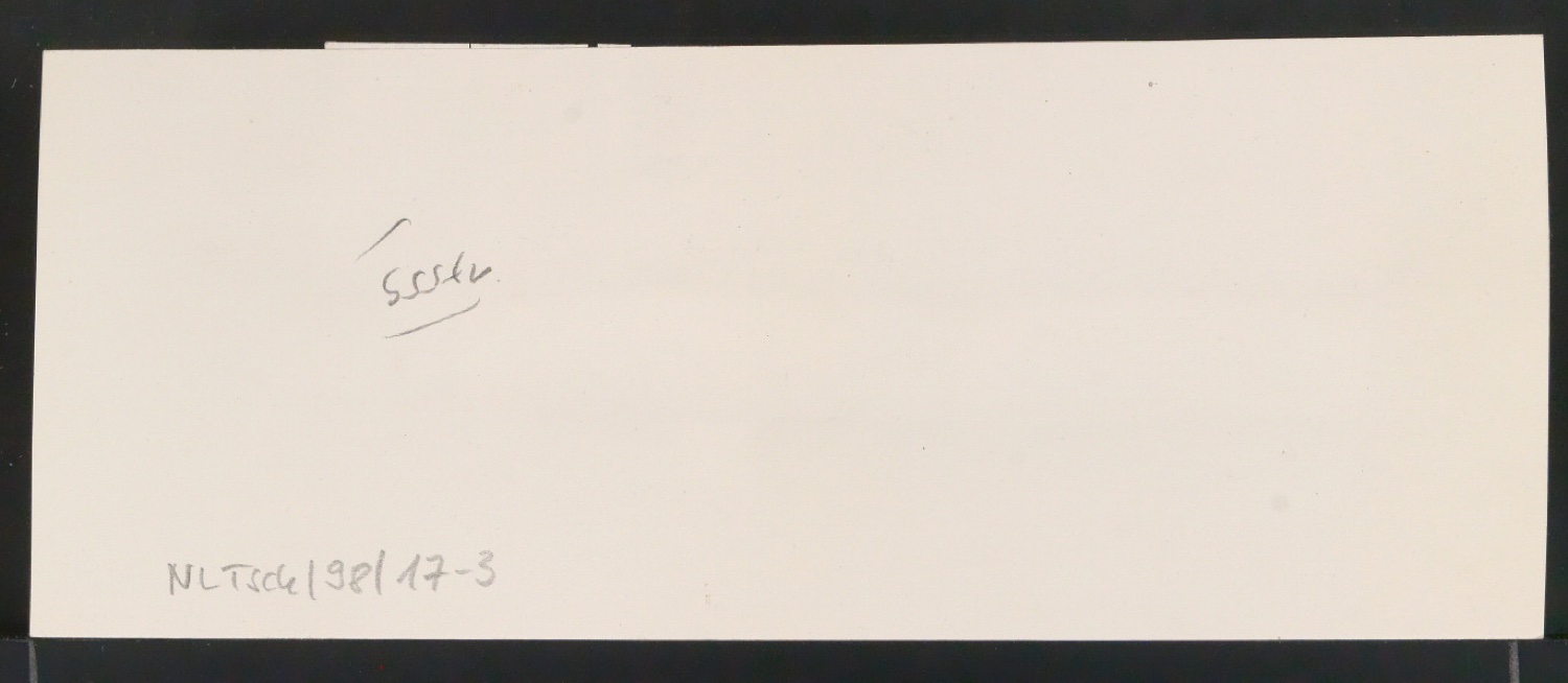 Klebeentwurf, Klischeeabzüge und montierter Druck von Titelblatt für Geschichte der Schrift in Bildern, 4. Auflage — Blatt 4