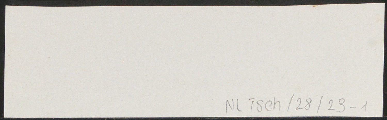 Probedrucke von Druckklischees in Briefumschlag für Schönste, liebe mich — Blatt 2