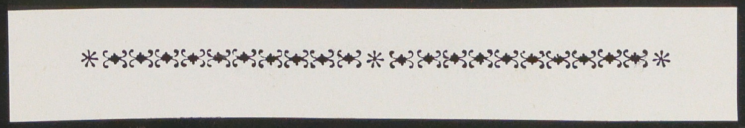Probedrucke von Druckklischees in Briefumschlag für Schönste, liebe mich — Blatt 11