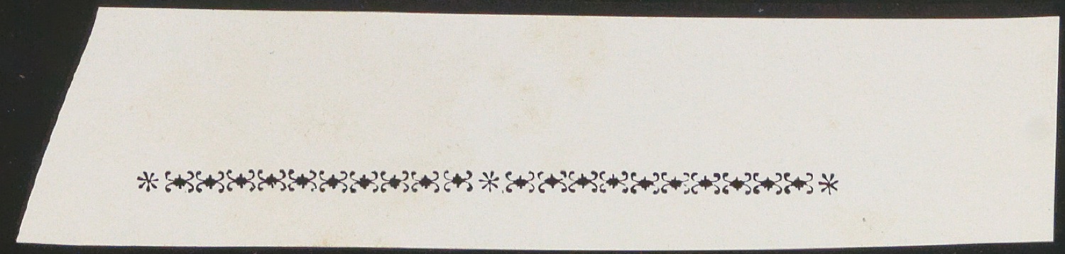 Probedrucke von Druckklischees in Briefumschlag für Schönste, liebe mich — Blatt 13