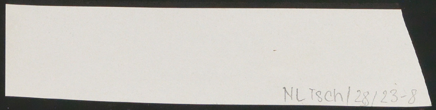 Probedrucke von Druckklischees in Briefumschlag für Schönste, liebe mich — Blatt 14