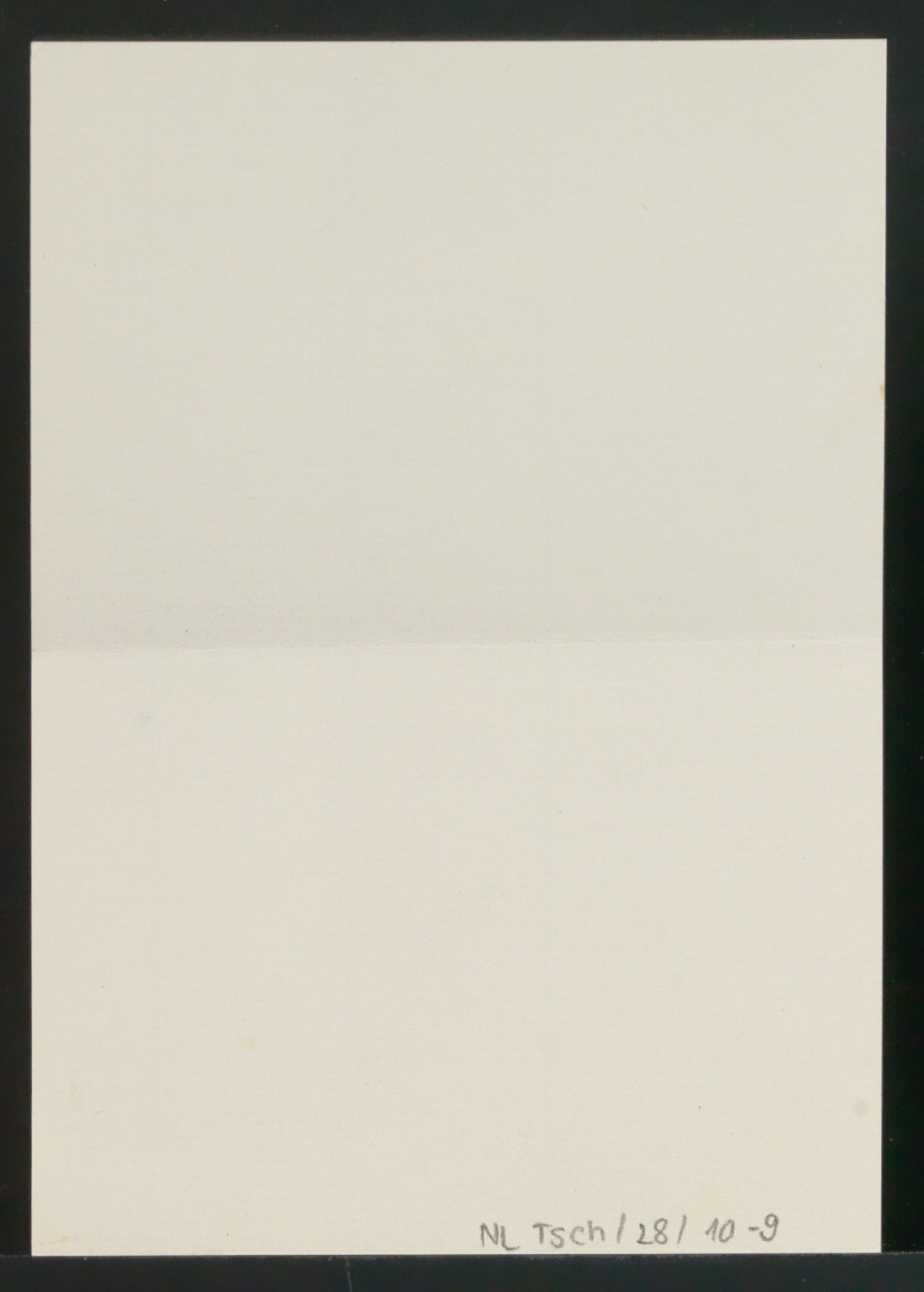 Briefumschlag mit Notizen für Schönste, liebe mich — Blatt 20