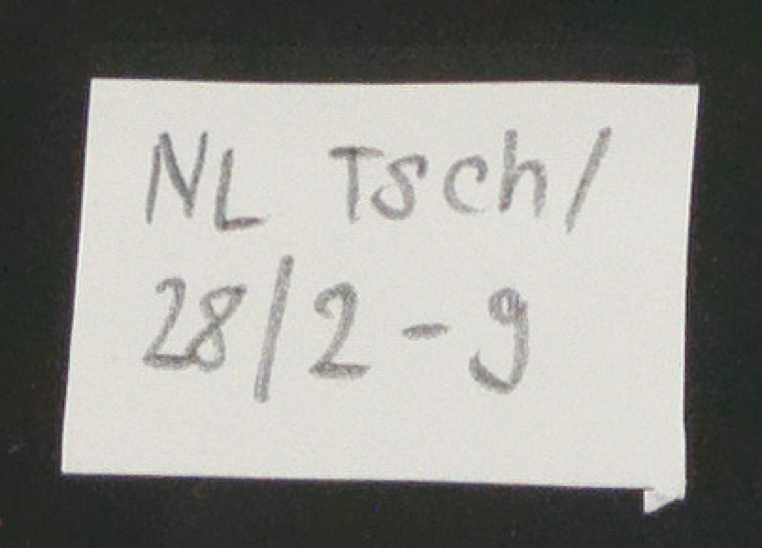 Mappe mit Vorarbeiten und Notizen zu Schönste, liebe mich — Blatt 15