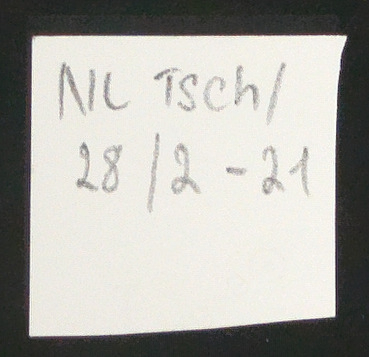 Mappe mit Vorarbeiten und Notizen zu Schönste, liebe mich — Blatt 40