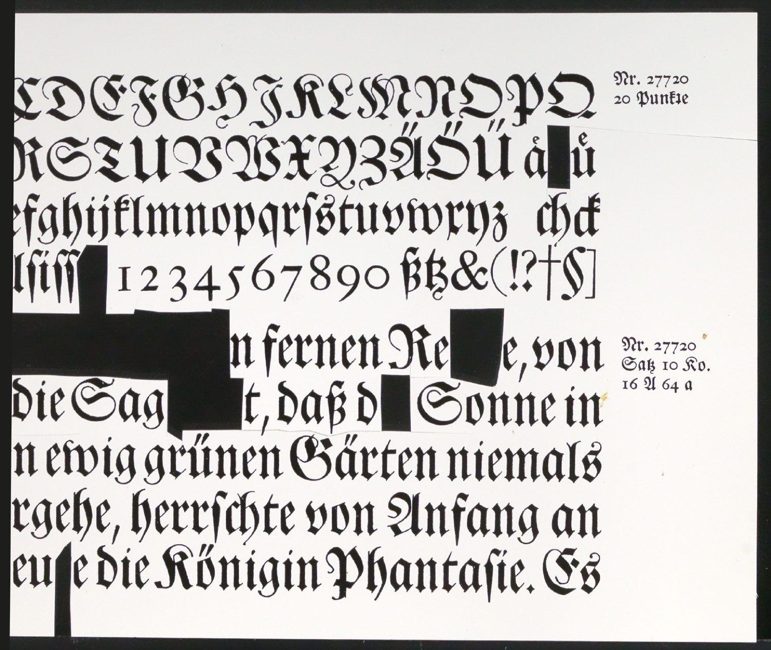 Mappe mit Vorarbeiten und Notizen zu Schönste, liebe mich — Blatt 43