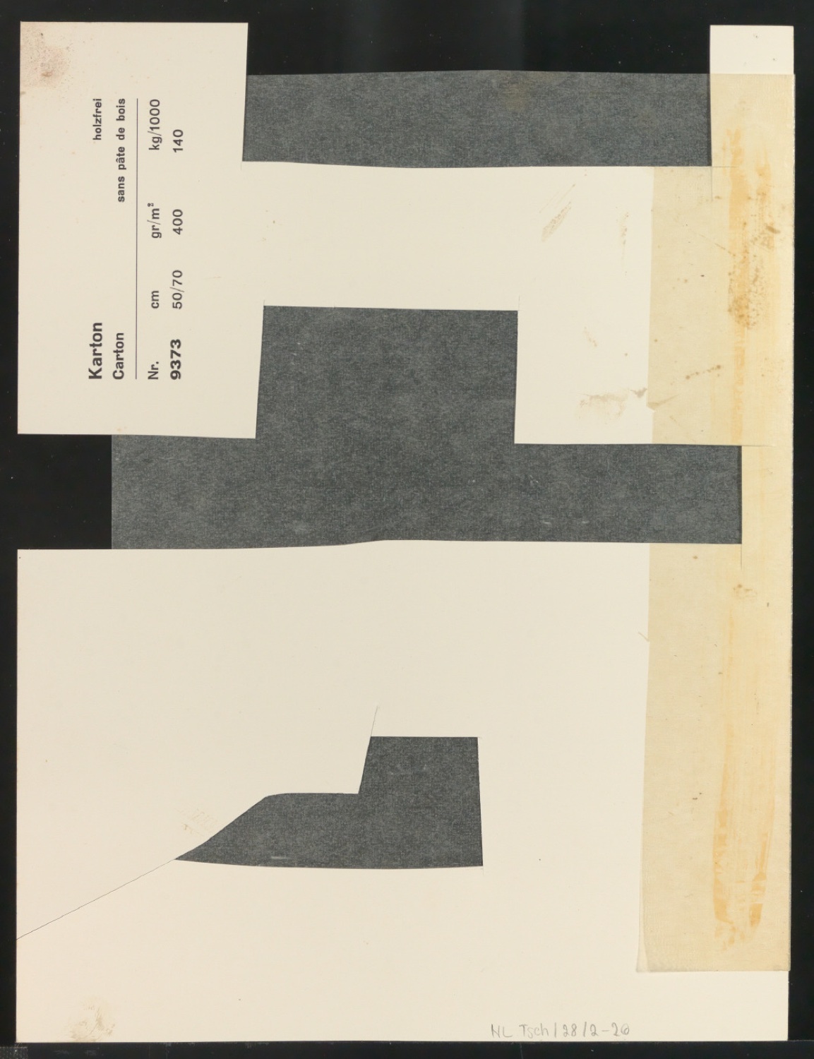 Mappe mit Vorarbeiten und Notizen zu Schönste, liebe mich — Blatt 48