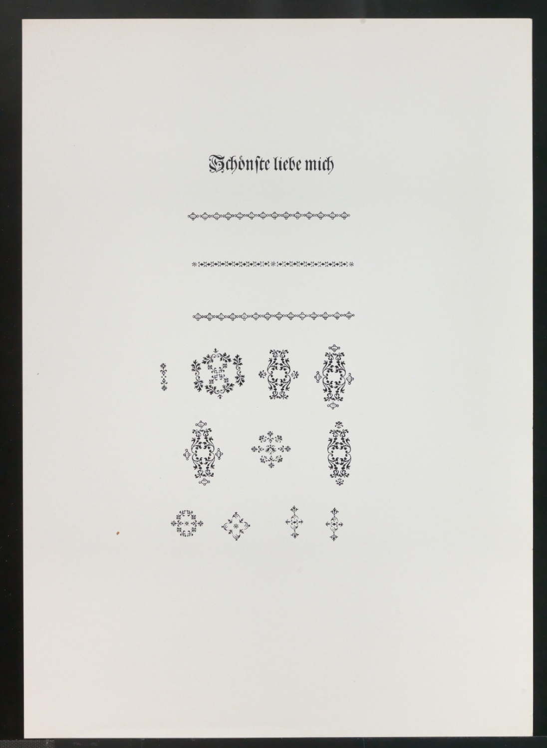 Mappe mit Vorarbeiten und Notizen zu Schönste, liebe mich — Blatt 57