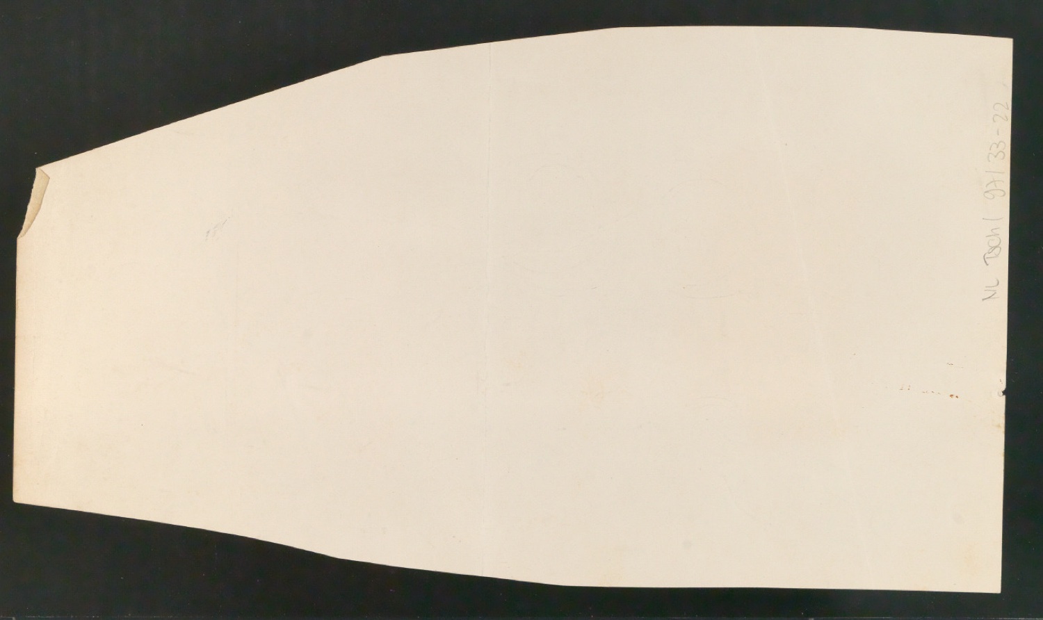 Mappe mit Schriftentwürfen Cancellaresca und Reproduktionen von Sabon Entwürfen — Blatt 46