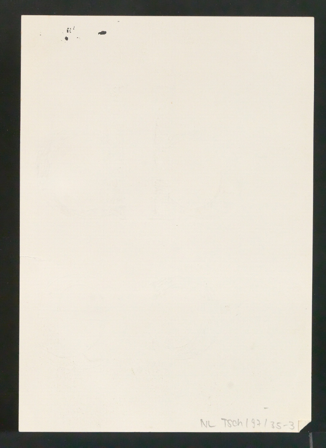 Mappe mit Entwurfszeichnungen und Reproduktionen Antesk — Blatt 10