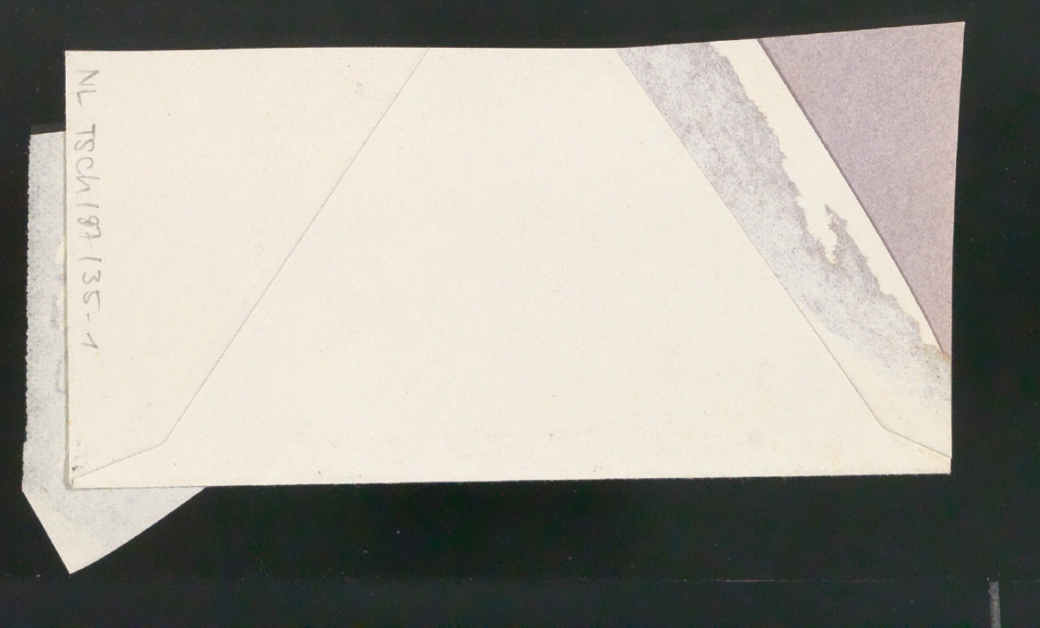 Mappe mit Entwurfszeichnungen und Reproduktionen Antesk — Blatt 14