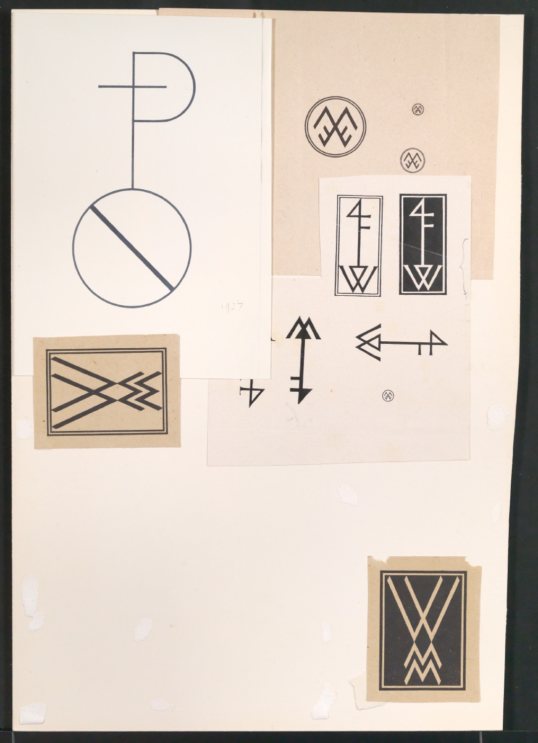 Konvolut Firmenzeichen und Verlegermarken — Blatt 11