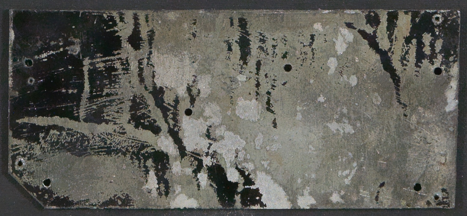 Druckklischees für die Illustrationen von Schriftkunde, Schreibübungen und Skizzieren, 2. Auflage — Blatt 4