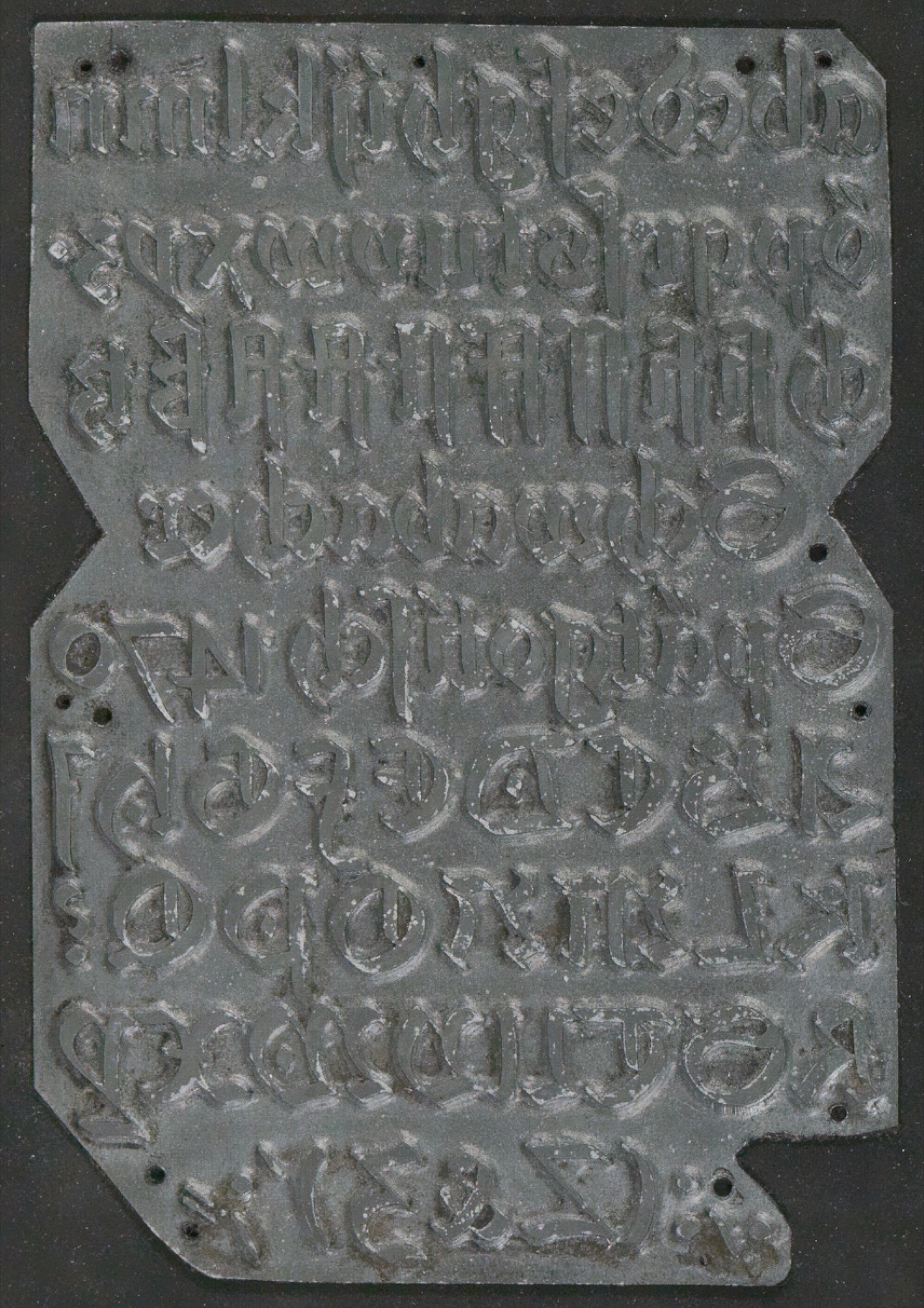 Druckklischees für die Illustrationen von Schriftkunde, Schreibübungen und Skizzieren, 2. Auflage — Blatt 63