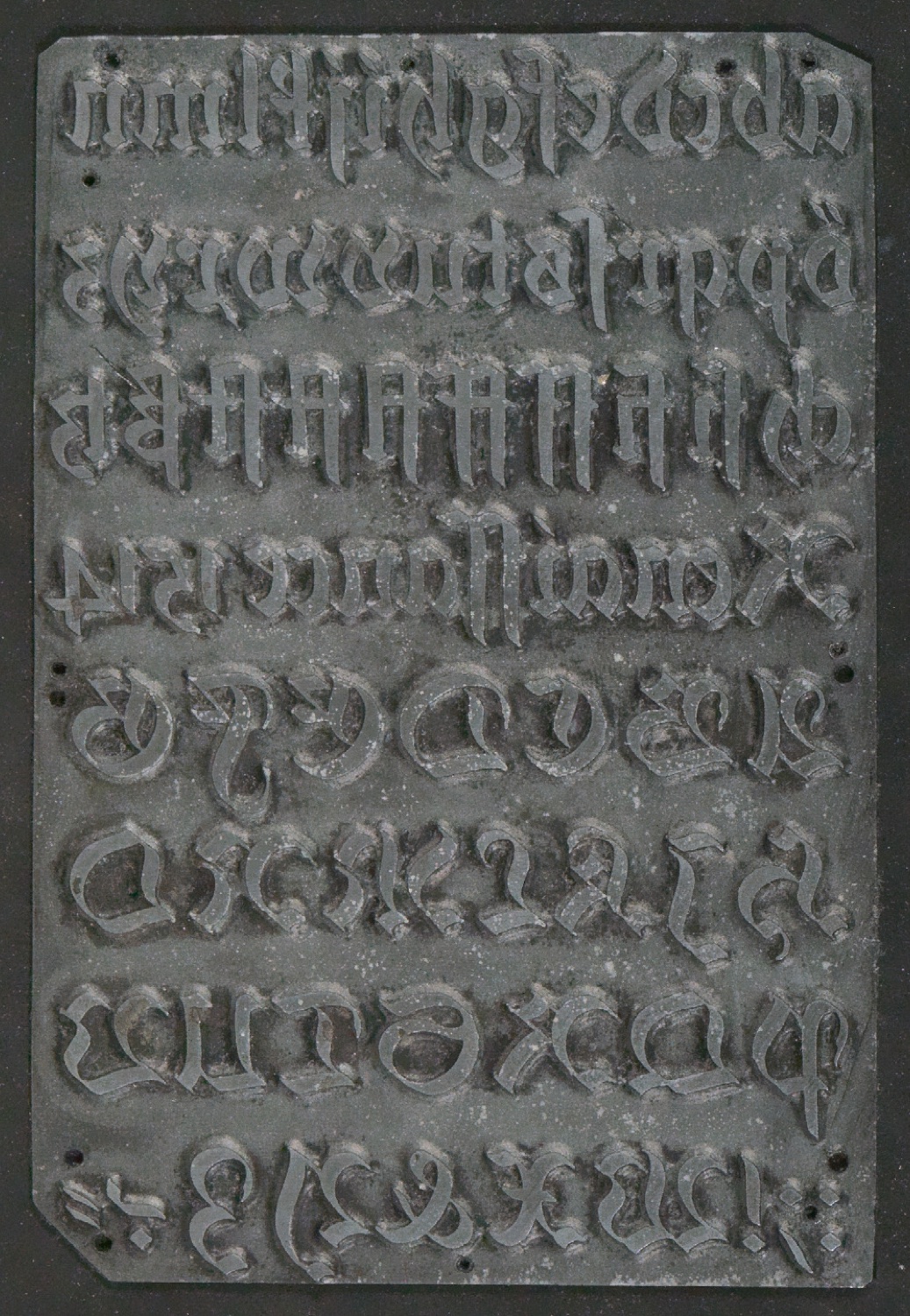Druckklischees für die Illustrationen von Schriftkunde, Schreibübungen und Skizzieren, 2. Auflage — Blatt 85