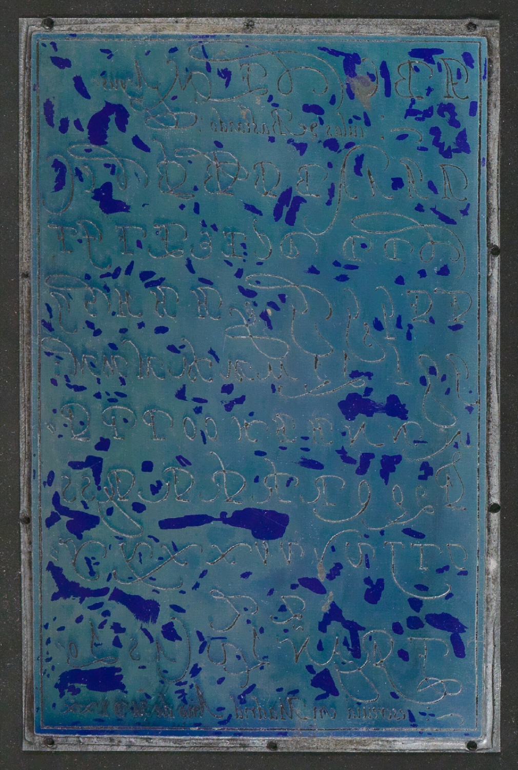 Druckklischees für die Illustrationen von Schriftkunde, Schreibübungen und Skizzieren, 2. Auflage — Blatt 93