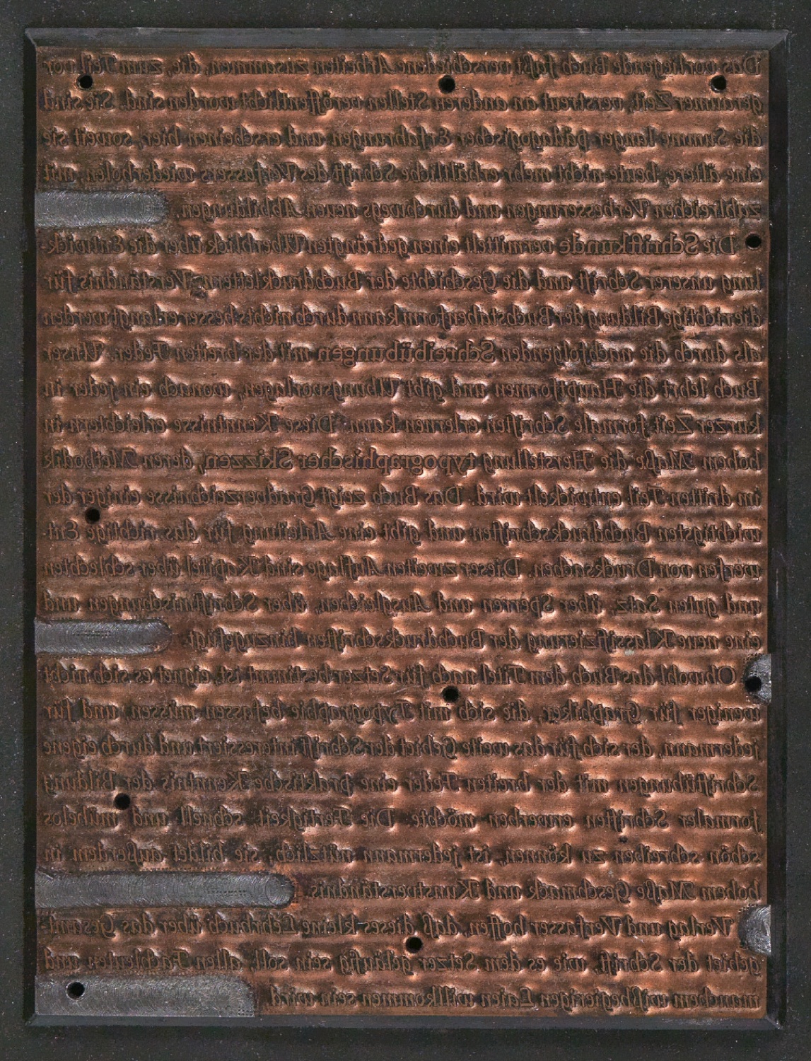 Druckklischees für die Illustrationen von Schriftkunde, Schreibübungen und Skizzieren, 2. Auflage — Blatt 95