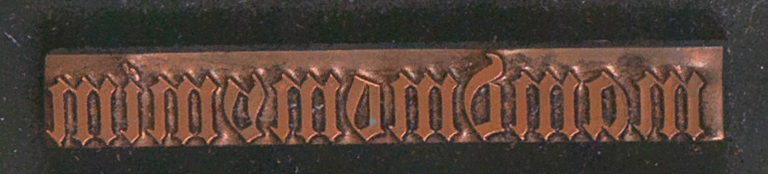 Druckklischees für die Illustrationen von Schriftkunde, Schreibübungen und Skizzieren, 2. Auflage — Blatt 111