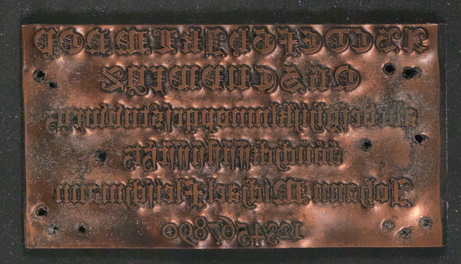 Druckklischees für die Illustrationen von Schriftkunde, Schreibübungen und Skizzieren, 2. Auflage — Blatt 115