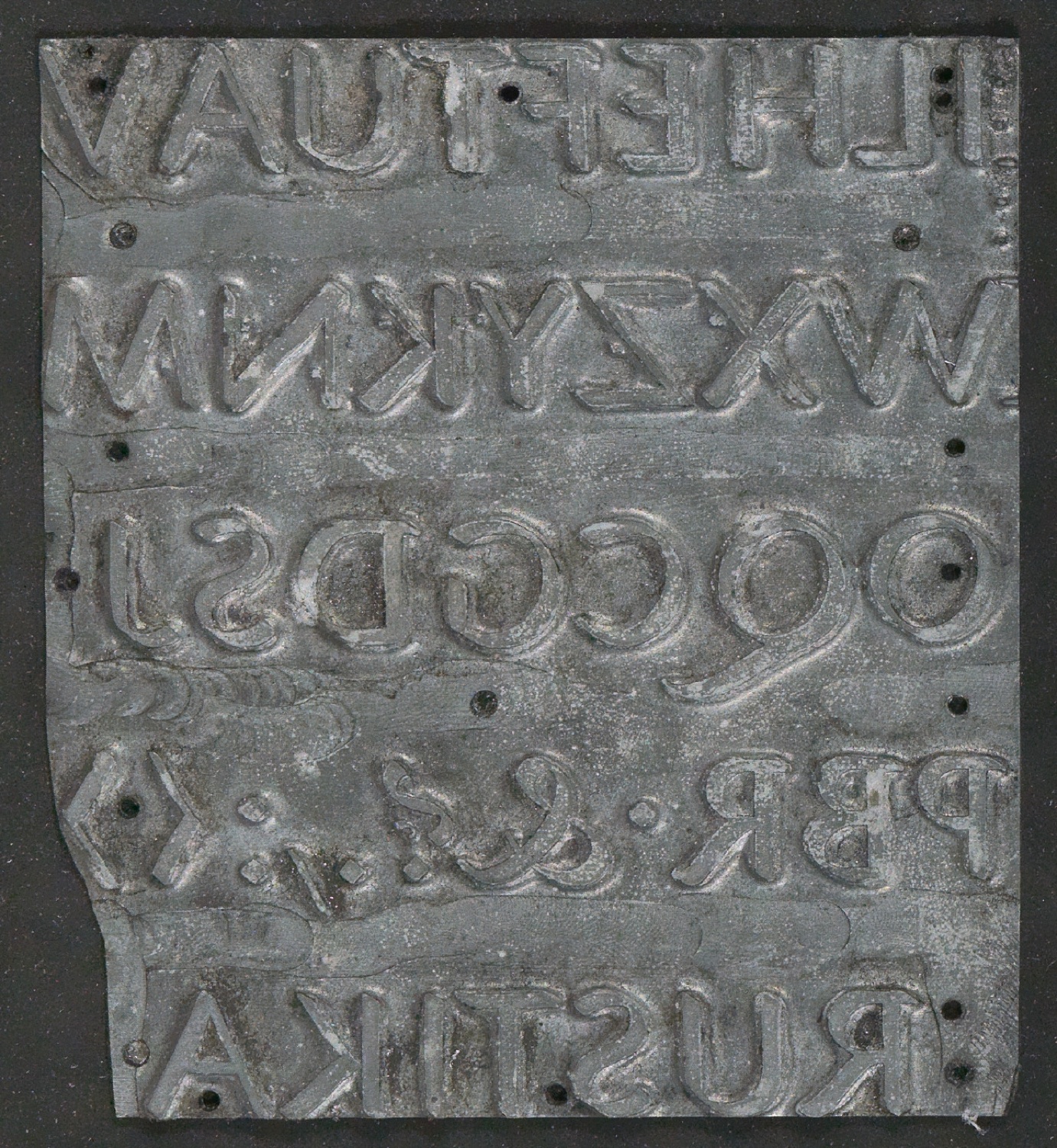 Druckklischees für die Illustrationen von Schriftkunde, Schreibübungen und Skizzieren, 2. Auflage — Blatt 119