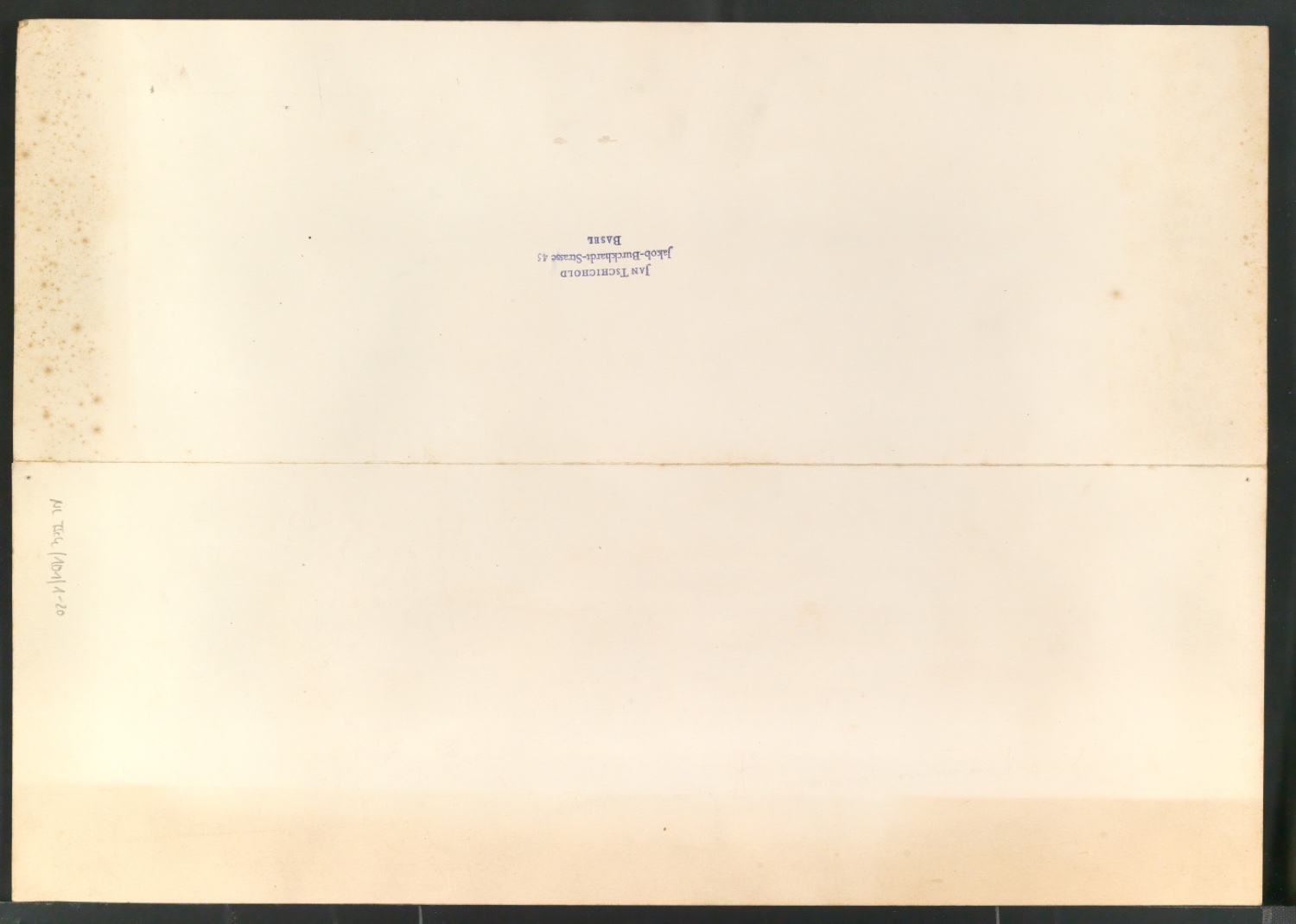 Entwürfe, Fotokopien und Reproduktionen von Schriftzug für Georg-Rentsch-Söhne [1950] — Blatt 58