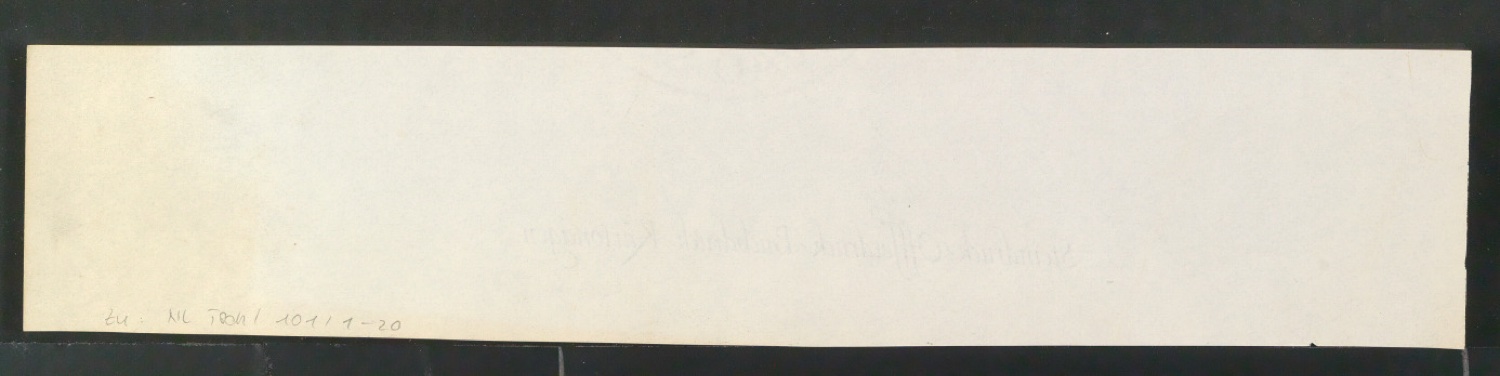 Entwürfe, Fotokopien und Reproduktionen von Schriftzug für Georg-Rentsch-Söhne [1950] — Blatt 62